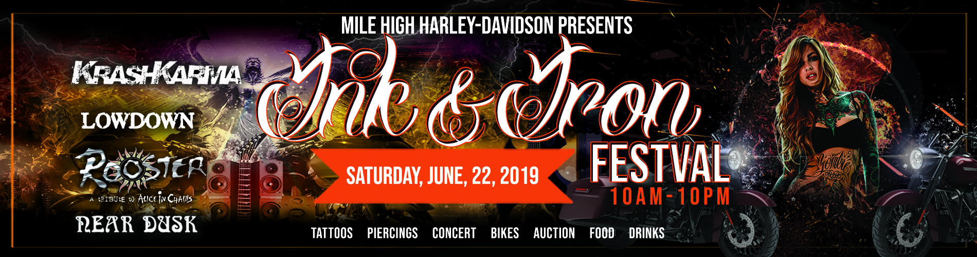 Inkandironfestival Mile High HarleyDavidson® Aurora Colorado